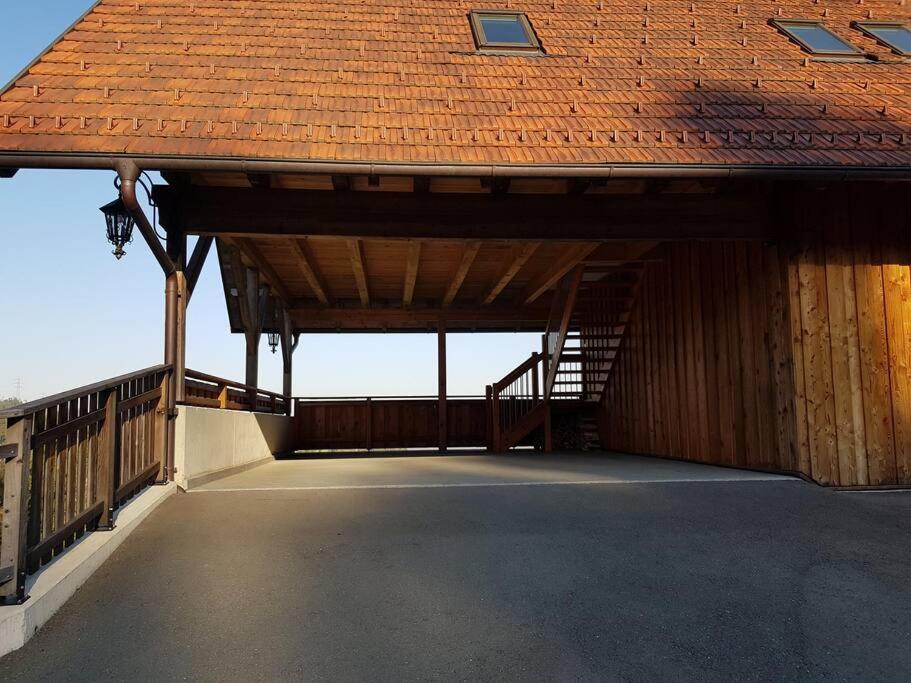 Chalet-Suedsteiermark - Traumhafte Aussicht, Infinity Pool, Privatsphaere, Klima Und De-Luxe Ausstattung Schwanberg Eksteriør bilde